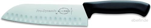 F. DICK ProDynamic Kockkniv Santoku (bladlängd 18 cm, med slipning, kökskniv, blad X55CrMo14 stål, hårdhet 56, kniv) 85442182K 4009215091410