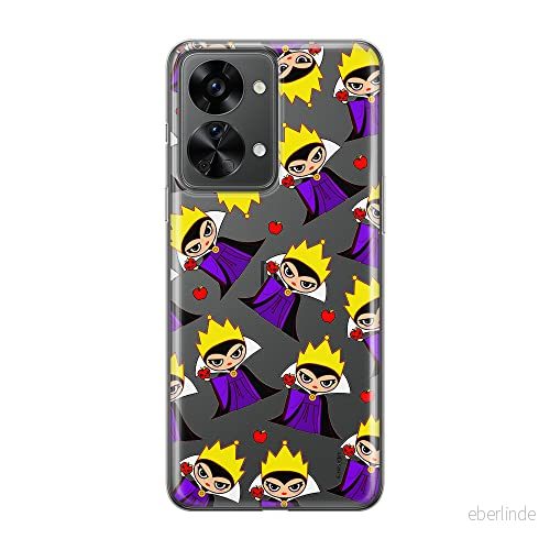 ERT GROUP mobiltelefonfodral för Oneplus NORD 2T 5G originalt och officiellt licensierat Disney mönster The Evil Queen 003 optimalt anpassad till formen på mobiltelefonen, gedeeltelijk transparant 5905511275105