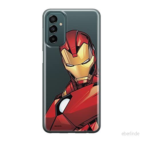 ERT GROUP mobiltelefonfodral för Samsung M13 4G/M23 5G/F23 originalt och officiellt licensierat Marvel mönster Iron Man 005 optimalt anpassad till formen på mobiltelefonen, gedeeltelijk transparant 5905511374501