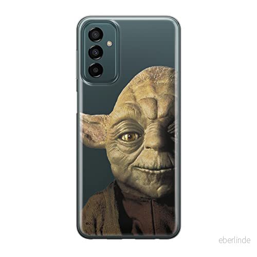 ERT GROUP mobiltelefonfodral för Samsung M13 4G/M23 5G/F23 originalt och officiellt licensierat Star Wars mönster Yoda 004 optimalt anpassad till formen på mobiltelefonen, gedeeltelijk transparant 5905511374877