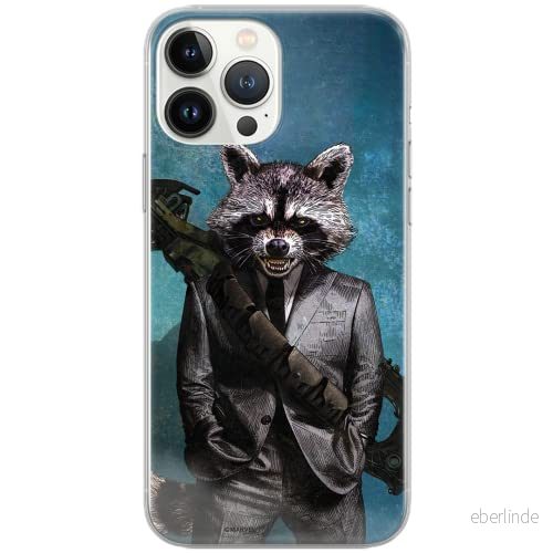 ERT GROUP mobiltelefonfodral för Samsung S21 PLUS originalt och officiellt licensierat Marvel mönster Rocket 002 optimalt anpassad till formen på mobiltelefonen, fodral tillverkad av TPU plast 5903932397062