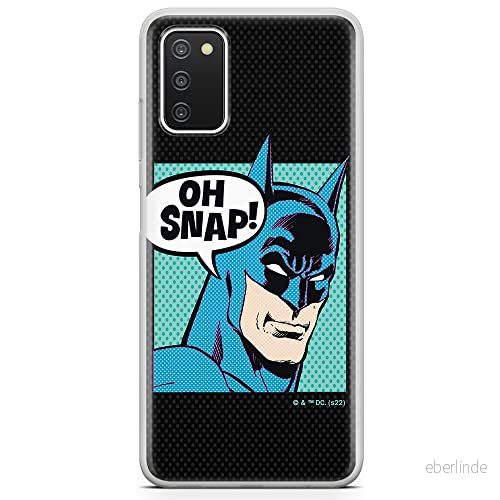 ERT GROUP mobiltelefonfodral för Samsung A03S originalt och officiellt licensierat DC mönster Batman 038 optimalt anpassad till formen på mobiltelefonen, fodral tillverkad av TPU plast 5905131550255