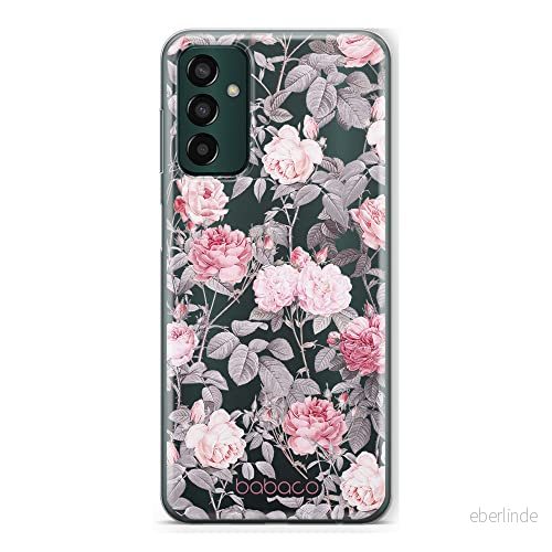 ERT GROUP mobiltelefonfodral för Samsung M13 4G originalt och officiellt licensierat Babaco mönster Flowers 054 optimalt anpassad till formen på mobiltelefonen, gedeeltelijk transparant 5905511335571
