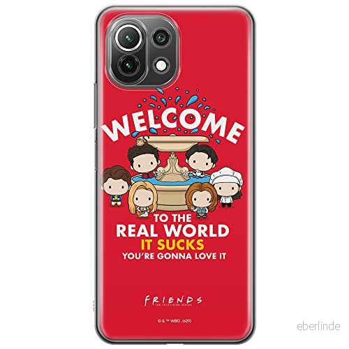 ERT GROUP mobiltelefonfodral för Xiaomi 11 LITE 4G/5G originalt och officiellt licensierat Friends mönster 005, fodral tillverkad av TPU plast 5903932701784