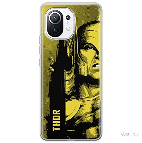ERT GROUP mobiltelefonfodral för Xiaomi 11 originalt och officiellt licensierat Marvel mönster Thor 001 optimalt anpassad till formen på mobiltelefonen, fodral tillverkad av TPU plast 5903537118406