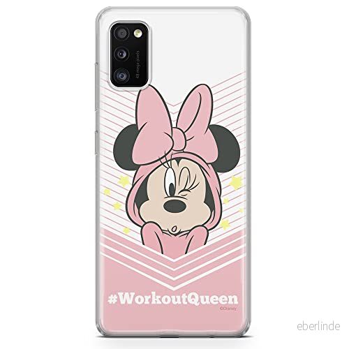 ERT GROUP mobiltelefonfodral för Samsung A41 originalt och officiellt licensierat Disney mönster Minnie 053 optimalt anpassad till formen på mobiltelefonen, fodral tillverkad av TPU plast 5903537510996