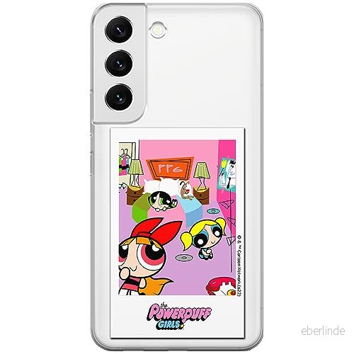ERT GROUP mobiltelefonfodral för Samsung S22 PLUS originalt och officiellt licensierat The Powerpuff Girls mönster 021, gedeeltelijk transparant 5905511968014