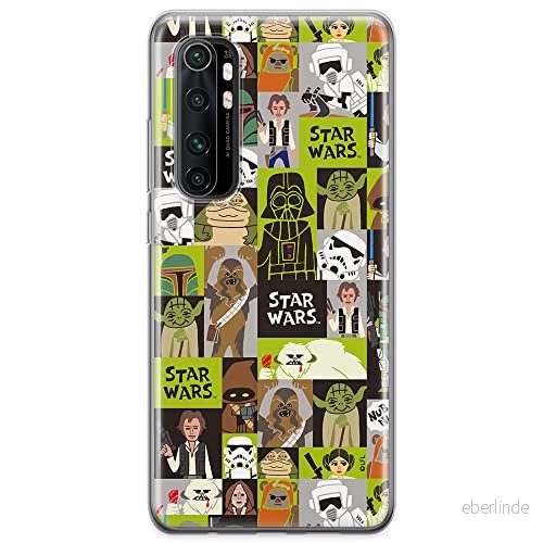 ERT GROUP mobiltelefonfodral för Xiaomi MI NOTE 10 Lite originalt och officiellt licensierat Star Wars mönster 033 optimalt anpassad till formen på mobiltelefonen, fodral tillverkad av TPU plast 5904805590313