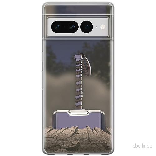 ERT GROUP mobiltelefonfodral för Google PIXEL 7 PRO originalt och officiellt licensierat Marvel mönster Thor 002 optimalt anpassad till formen på mobiltelefonen, fodral tillverkad av TPU plast 5905795164256