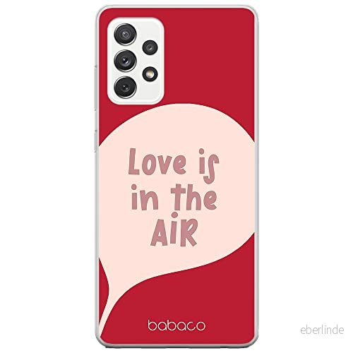 ERT GROUP mobiltelefonfodral för Samsung A52 5G / LTE 4G A52S originalt och officiellt licensierat Babaco mönster Love is in the air 001, fodral tillverkad av TPU plast 5904805033148