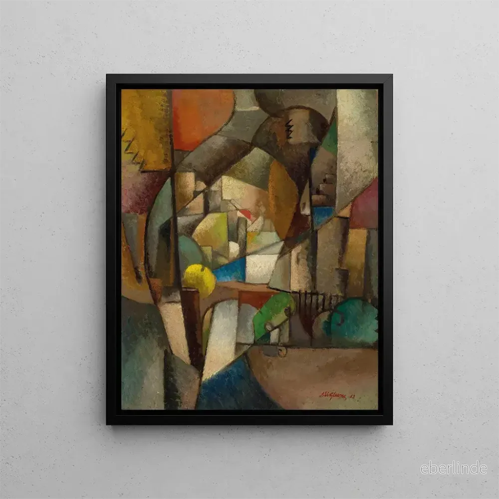 Målning Le Pêcheur - Albert Gleizes | Konsttryck