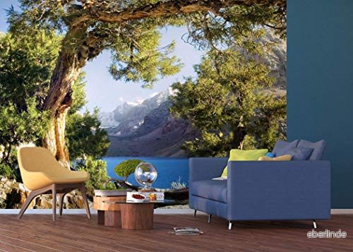 AG DESIGN fototapet/gigantisk väggaffisch, icke vävd, flerfärgad, 360 x 270 cm/142 106 tum 8595577911139
