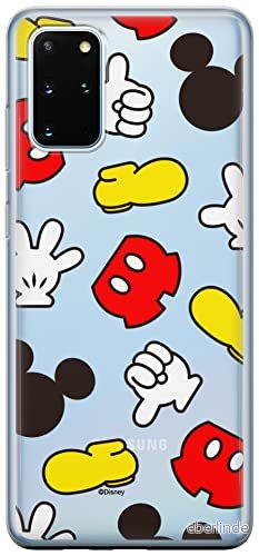 ERT GROUP mobiltelefonfodral för Samsung S20 PLUS / S11 originalt och officiellt licensierat Disney mönster Mickey 046 optimalt anpassad till formen på mobiltelefonen, gedeeltelijk transparant 5905131807076