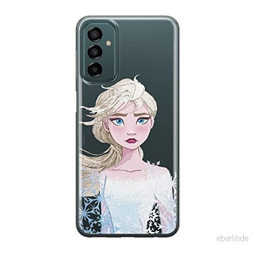 ERT GROUP mobiltelefonfodral för Samsung M13 4G/M23 5G/F23 originalt och officiellt licensierat Disney mönster Elsa 014 optimalt anpassad till formen på mobiltelefonen, gedeeltelijk transparant 5905511359379