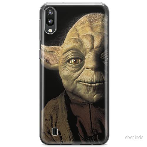 ERT GROUP mobiltelefonfodral för Samsung M10 originalt och officiellt licensierat Star Wars mönster Yoda 004 optimalt anpassad till formen på mobiltelefonen, fodral tillverkad av TPU plast 5904805466052