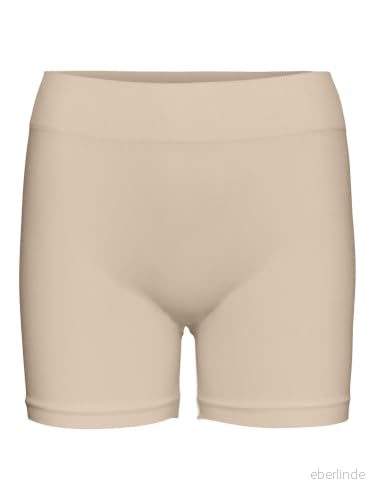 VERO MODA Kvinnors VMJACKIE Seamless Mini GA NOOS shorts, gulbrun, XS/S, SOLBRÄNNA, XS/S 5715366103863