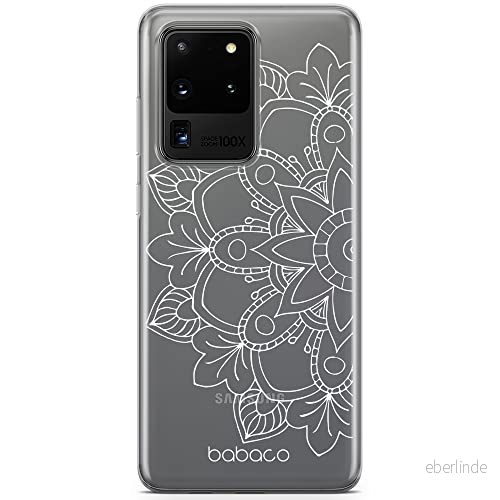 ERT GROUP mobiltelefonfodral för Samsung S20 ULTRA / S11 PLUS originalt och officiellt licensierat Babaco mönster Mandalas 005 anpassad till formen på mobiltelefonen, gedeeltelijk transparant 5904805835261