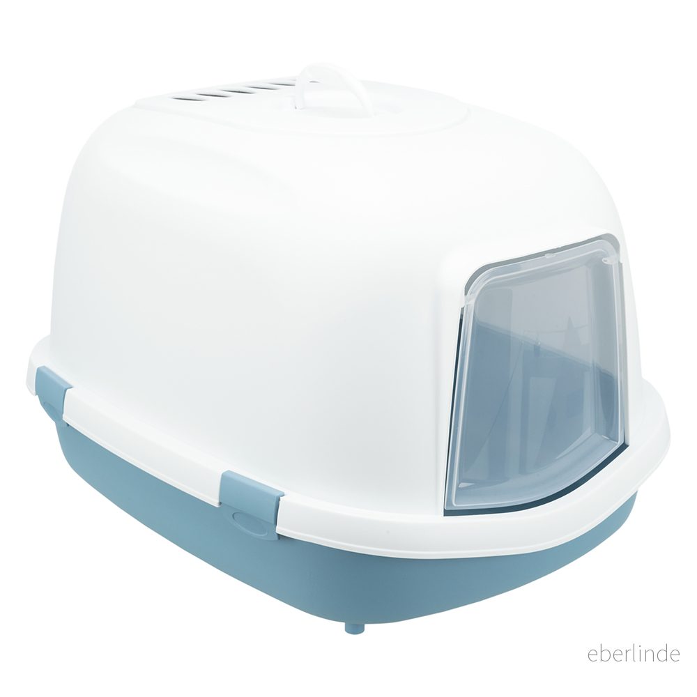 Trixie Primo XXL Top cat litter tray with hood 56 x 47 71 cm blue/white 4011905401775
