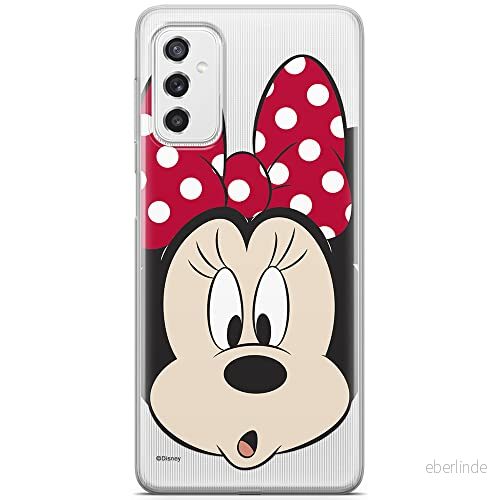 ERT GROUP mobiltelefonfodral för Samsung M52 5G originalt och officiellt licensierat Disney mönster Minnie 054 optimalt anpassad till formen på mobiltelefonen, gedeeltelijk transparant 5904805487286
