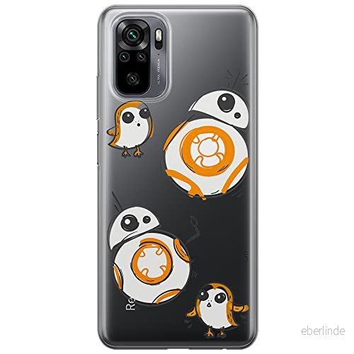 ERT GROUP mobiltelefonfodral för Xiaomi REDMI NOTE 10/ 10S originalt och officiellt licensierat Star Wars mönster BB 8 010 optimalt anpassad till formen på mobiltelefonen, gedeeltelijk transparant 5903537189468