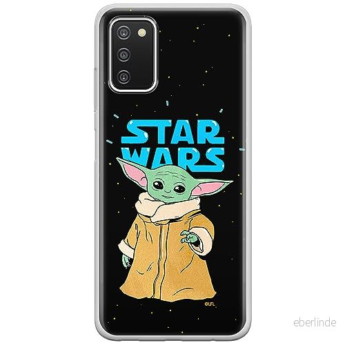 ERT GROUP mobiltelefonfodral för Samsung A03S originalt och officiellt licensierat Star Wars mönster Baby Yoda 032 optimalt anpassad till formen på mobiltelefonen, fodral tillverkad av TPU plast 5905511755195