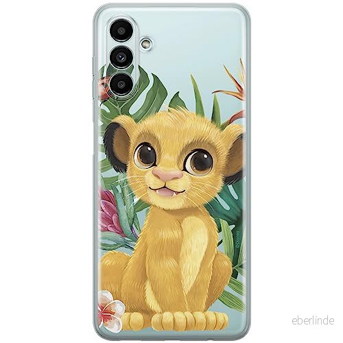 ERT GROUP mobiltelefonfodral för Samsung A13 5G/A04S originalt och officiellt licensierat Disney mönster Simba & Friends 004 optimalt anpassad till formen på mobiltelefonen, gedeeltelijk transparant 5904805575525