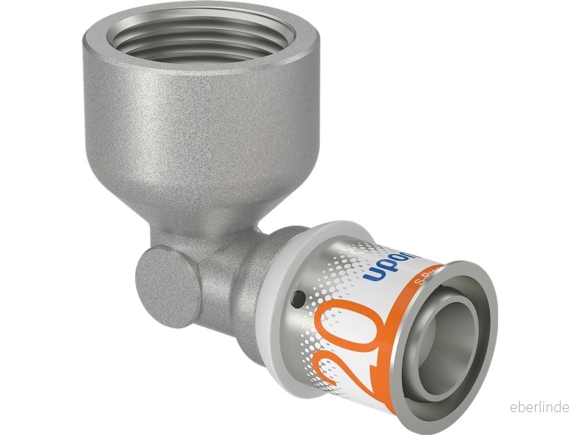 Uponor S-Press Plus Vinkel 20 mm Gängad Hona 6414905218615