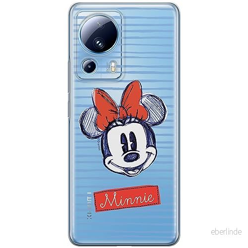 ERT GROUP mobiltelefonfodral för Xiaomi 13 LITE/CIVI 2 originalt och officiellt licensierat Disney mönster Minnie 011 optimalt anpassad till formen på mobiltelefonen, gedeeltelijk transparant 5905511917296
