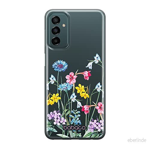 ERT GROUP mobiltelefonfodral för Samsung A13 4G originalt och officiellt licensierat Babaco mönster Flowers 040 optimalt anpassad till formen på mobiltelefonen, gedeeltelijk transparant 5905131311580