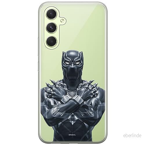 ERT GROUP mobiltelefonfodral för Samsung A54 5G originalt och officiellt licensierat Marvel mönster Black Panther 012 optimalt anpassad till formen på mobiltelefonen, gedeeltelijk transparant 5905511812584