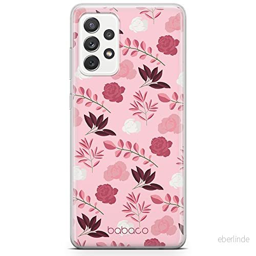 ERT GROUP mobiltelefonfodral för Samsung A73 5G originalt och officiellt licensierat Babaco mönster Flowers 020 optimalt anpassad till formen på mobiltelefonen, fodral tillverkad av TPU plast 5904805518256