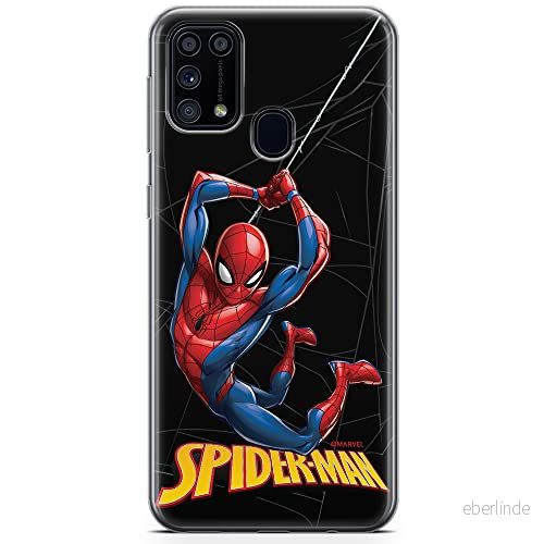 ERT GROUP mobiltelefonfodral för Samsung M31 originalt och officiellt licensierat Marvel mönster Spider Man 019 optimalt anpassad till formen på mobiltelefonen, fodral tillverkad av TPU plast 5904805202933
