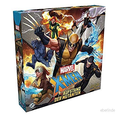 Asmodee Fantasy Flight Games X Men: Uppstand der Mutanten Kennerspel Brädspel 16 spelare Från 14 år 120 minuter tyska 4015566029507