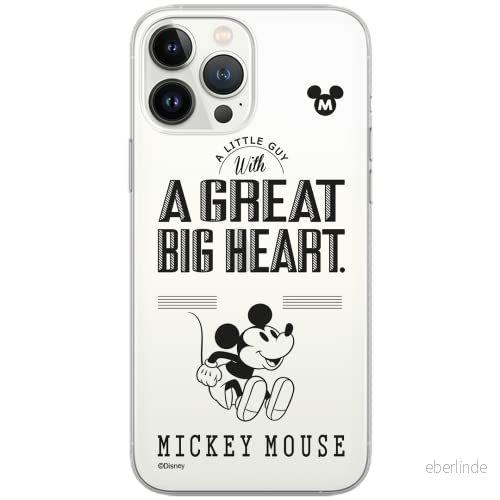 ERT GROUP mobiltelefonfodral för Huawei P30 Lite originalt och officiellt licensierat Disney mönster Mickey 006 Vit optimalt anpassad till formen på mobiltelefonen, gedeeltelijk transparant 5902980424003