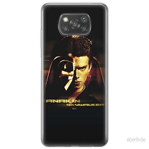 ERT GROUP mobiltelefonfodral för Xiaomi POCOPHONE X3 originalt och officiellt licensierat Star Wars mönster Darth Vader 006 anpassad till formen på mobiltelefonen, fodral tillverkad av TPU plast 5903537128245