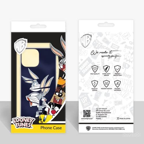 ERT GROUP mobiltelefonfodral för Samsung A51 originalt och officiellt licensierat Looney Tunes mönster Bugs 008 Vit optimalt anpassad till formen på mobiltelefonen, fodral tillverkad av TPU plast 5903537532066
