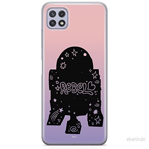 ERT GROUP mobiltelefonfodral för Samsung A22 5G originalt och officiellt licensierat Star Wars mönster R2D2 005 optimalt anpassad till formen på mobiltelefonen, fodral tillverkad av TPU plast 5903932809701
