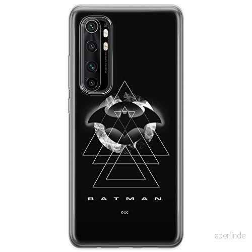 ERT GROUP mobiltelefonfodral för Xiaomi MI NOTE 10 Lite originalt och officiellt licensierat DC mönster Batman 009 optimalt anpassad till formen på mobiltelefonen, fodral tillverkad av TPU plast 5904805592485