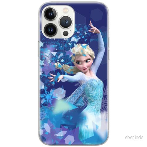 ERT GROUP mobiltelefonfodral för Xiaomi REDMI NOTE 9 originalt och officiellt licensierat Disney mönster Elsa 011 Vit optimalt anpassad till formen på mobiltelefonen, fodral tillverkad av TPU plast 5903932255638