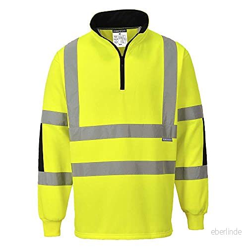 Portwest B308YER4XL Xenon rugby tröja, 4X Large, gul 5036108297917