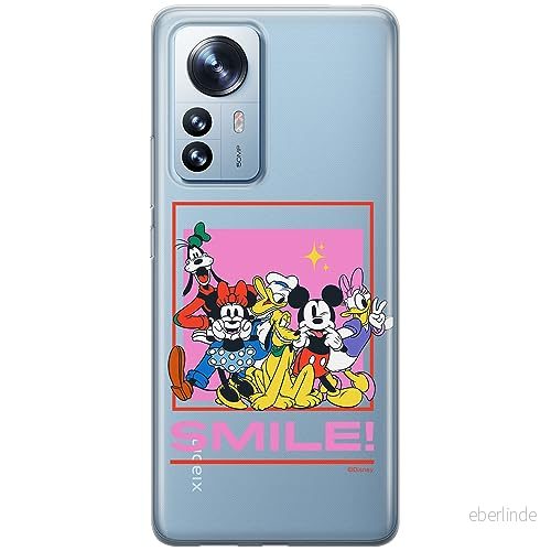 ERT GROUP mobiltelefonfodral för Xiaomi 12 PRO originalt och officiellt licensierat Disney mönster Friends 014 optimalt anpassad till formen på mobiltelefonen, gedeeltelijk transparant 5905795036324