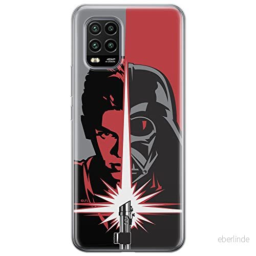 ERT GROUP mobiltelefonfodral för Xiaomi MI 10 LITE originalt och officiellt licensierat Star Wars mönster Darth Vader 007 anpassad till formen på mobiltelefonen, fodral tillverkad av TPU plast 5903537165608