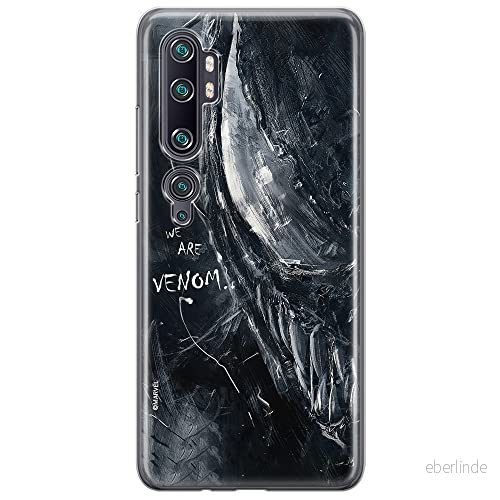 ERT GROUP mobiltelefonfodral för Xiaomi MI NOTE 10 / PRO originalt och officiellt licensierat Marvel mönster Venom 006 anpassad till formen på mobiltelefonen, fodral tillverkad av TPU plast 5904805212468