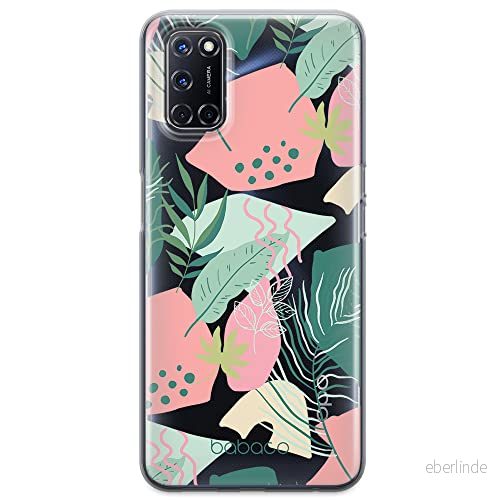 ERT GROUP mobiltelefonfodral för Oppo A92/ A72/ A52 originalt och officiellt licensierat Babaco mönster Plants 010 optimalt anpassad till formen på mobiltelefonen, gedeeltelijk transparant 5903932575163