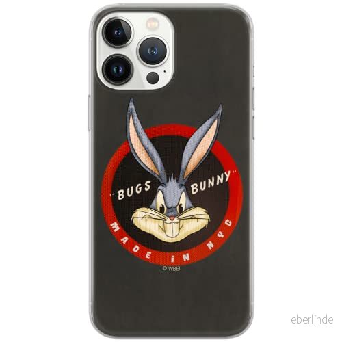 ERT GROUP mobiltelefonfodral för Samsung A50/A50s/A30s originalt och officiellt licensierat Looney Tunes mönster Bugs 006 Vit anpassad till formen på mobiltelefonen, fodral tillverkad av TPU plast 5902980310863