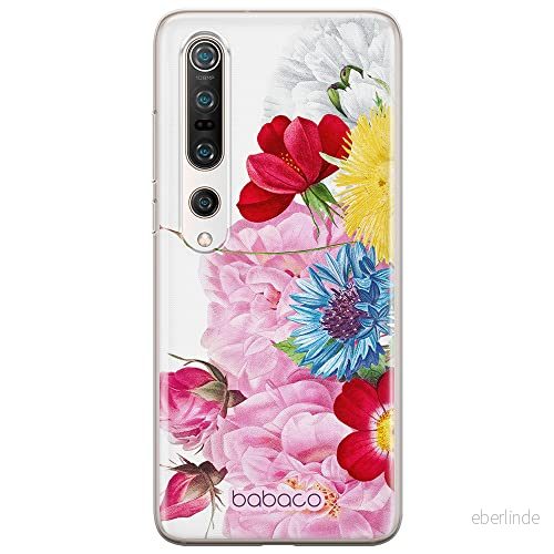 ERT GROUP mobiltelefonfodral för Xiaomi MI 10 / PRO originalt och officiellt licensierat Babaco mönster Flowers 056 anpassad till formen på mobiltelefonen, fodral tillverkad av TPU plast 5905131359322