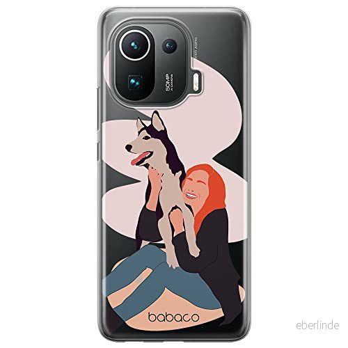 ERT GROUP mobiltelefonfodral för Xiaomi MI 11 PRO originalt och officiellt licensierat Babaco mönster Dogs 004 optimalt anpassad till formen på mobiltelefonen, gedeeltelijk transparant 5905131040176