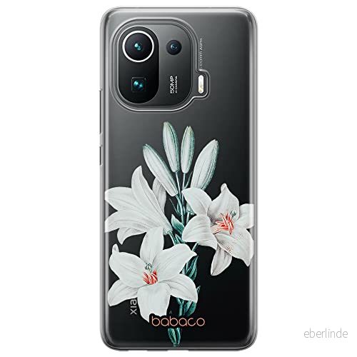 ERT GROUP mobiltelefonfodral för Xiaomi MI 11 PRO originalt och officiellt licensierat Babaco mönster Flowers 039 optimalt anpassad till formen på mobiltelefonen, gedeeltelijk transparant 5905131308696
