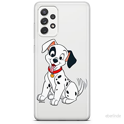 ERT GROUP mobiltelefonfodral för Samsung A73 5G originalt och officiellt licensierat Disney mönster Dalmatian 006 Vit optimalt anpassad till formen på mobiltelefonen, gedeeltelijk transparant 5904805886553