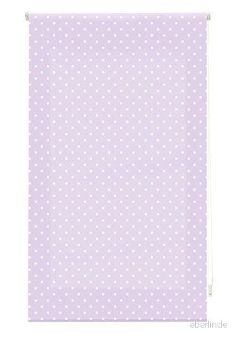 Blindecor Rollbar Estor, tyg, lila med vita fläckar, 160 x 180 cm 8434363062542